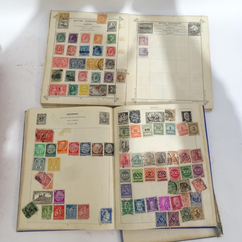 252 - A large quantity of Vintage postage stamps, albums etc (boxful)