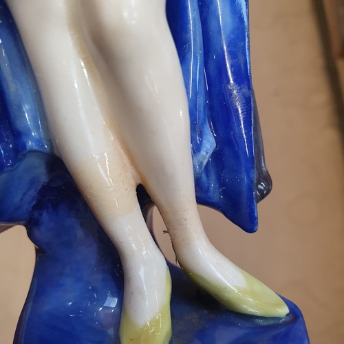 264 - Royal Doulton 'The Bather' figure, HN687, height 20cm, restored