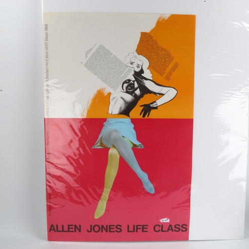 1607 - ALLEN JONES, Life class poster, published by Editions Alteco 1968 - Basel edition, 85 x55cm