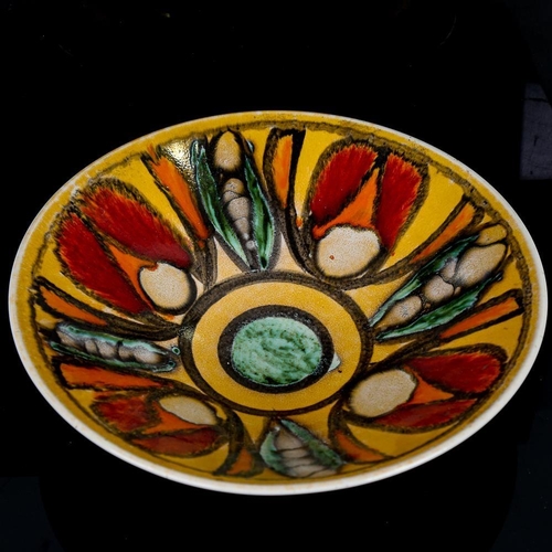 1630 - Poole Pottery mid-century table centre bowl, diameter 27cm