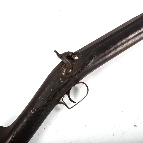 1051 - An Antique percussion rifle