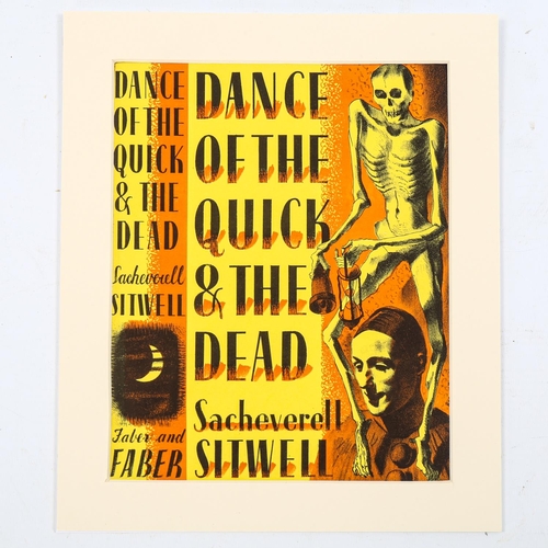 2114 - Barnett Freedman (1901-1958), colour lithograph on paper, Dance of the Quick and the Dead, book jack... 