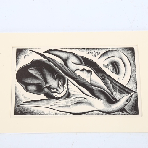 2115 - Agnes Miller-Parker (1895-1980), limited edition woodcut on paper, Sauve qui Peut (1934), 17.5cm x 1... 