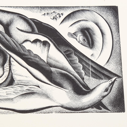 2115 - Agnes Miller-Parker (1895-1980), limited edition woodcut on paper, Sauve qui Peut (1934), 17.5cm x 1... 