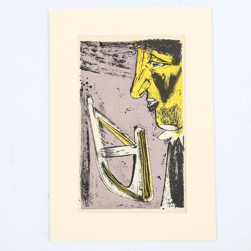 2119 - Robert Colquhoun (1914-1962), lithograph, Doubt (from Poems of Sleep and Dreams), printed by W.S.Cow... 