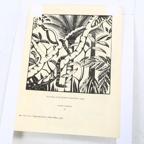 2121 - Robert Gibbings (1889-1958), wood engraving on paper, Bermudan Fish (1931), 24.5cm x 18cm, printed o... 