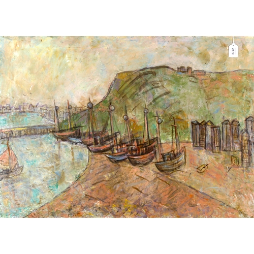 2170 - Austin Taylor (1908 - 1992), oil on canvas, Hastings, 25