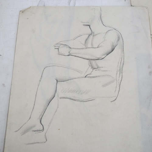 2207 - Lionel Ellis (born 1903), group of figure studies circa 1930