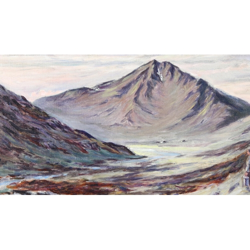 60 - Charles Allan Cooke (1878 - 1941), oil on canvas, Highland landscape, signed, 41cm x 56cm, framed