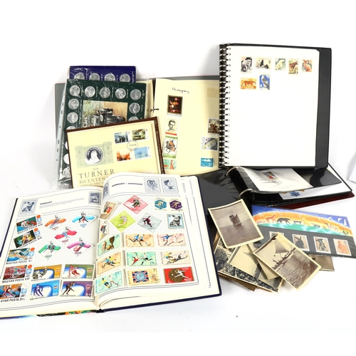 131 - Postage stamp albums, First Day Covers etc