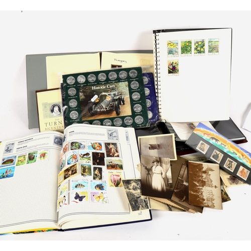 131 - Postage stamp albums, First Day Covers etc