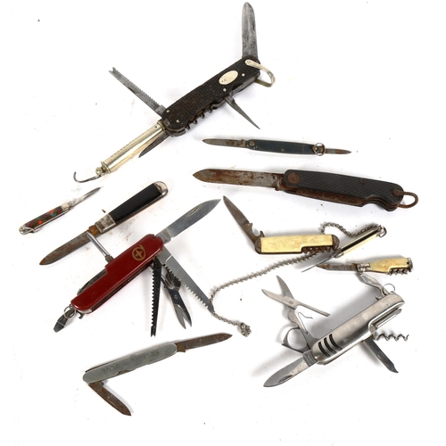 170 - Various penknives and multi-tools