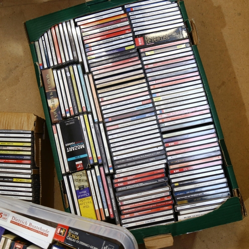 326 - A large quantity of Classical CDs (4 boxes)