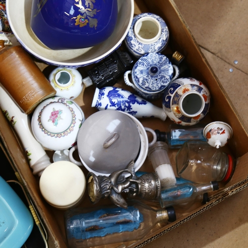 330 - Various glass ceramics and collectables (boxful)