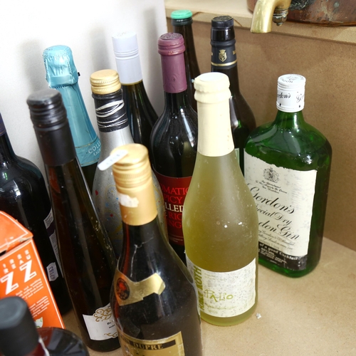 385 - Various wines and spirits