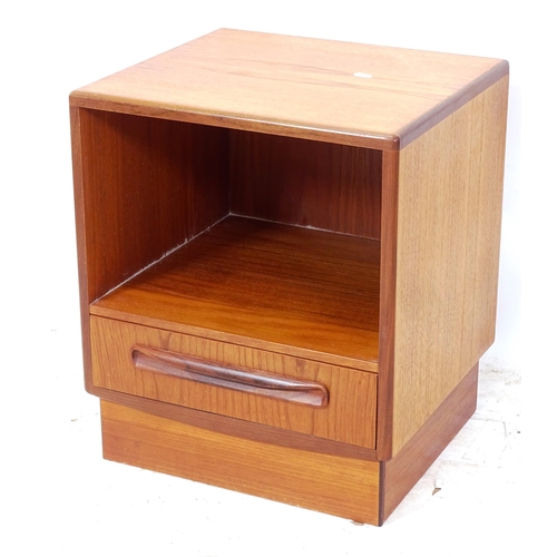 2292 - A mid-century teak G Plan Fresco bedside cabinet