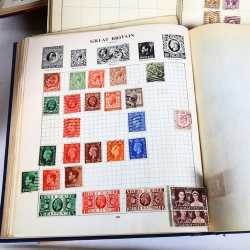 788 - Stamp albums, cigarette cards etc