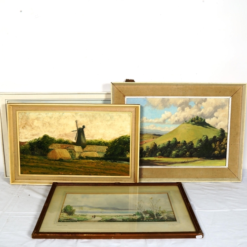 1554 - 4 pictures, including Rowland Hill, all framed (4)