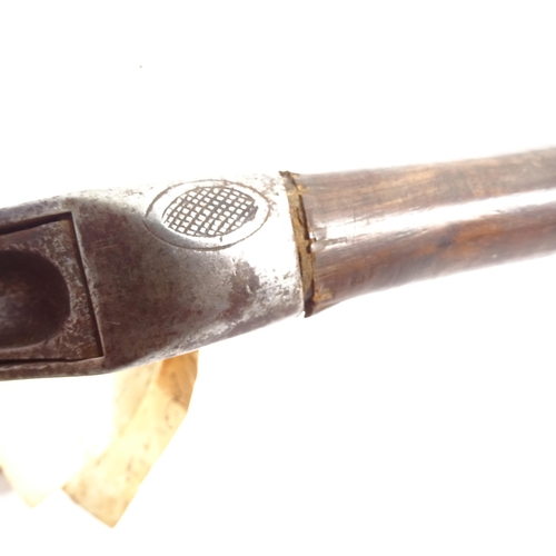 488 - A Martini Muscat underlever rifle, marked English Manufacture