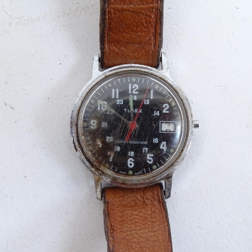 1090 - A collection of gent's wristwatches, including Timex, Oris, Sekonda, Rotary etc