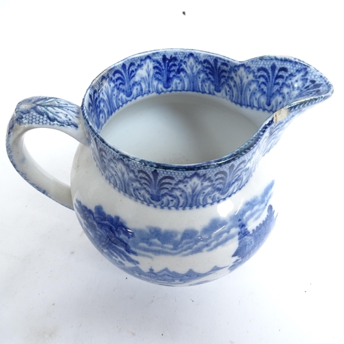 332 - A large quantity of blue and white china and ceramics (boxful)