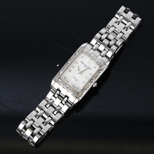 36 - RAYMOND WEIL - a lady's stainless steel Collection Tango quartz bracelet watch, ref. 5971, circa 200... 