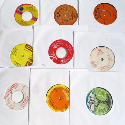 300 - A quantity of Reggae vinyl 45s and singles (boxful)