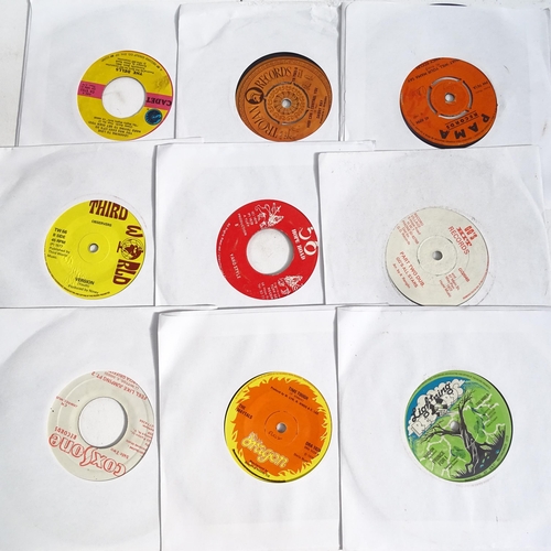 300 - A quantity of Reggae vinyl 45s and singles (boxful)