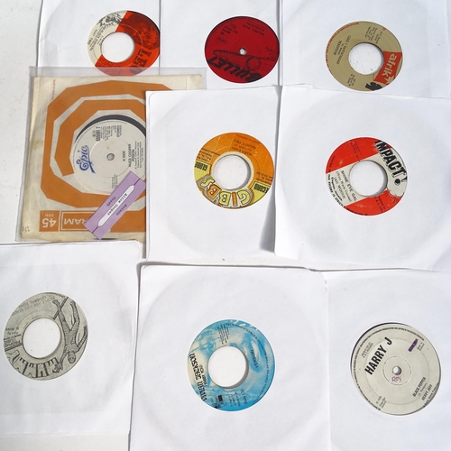 300 - A quantity of Reggae vinyl 45s and singles (boxful)