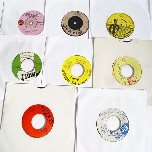 300 - A quantity of Reggae vinyl 45s and singles (boxful)