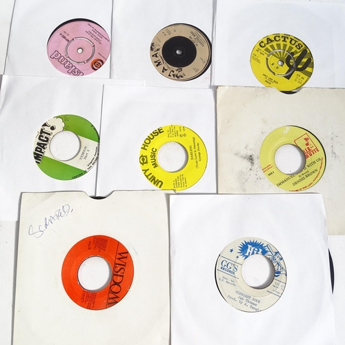 300 - A quantity of Reggae vinyl 45s and singles (boxful)