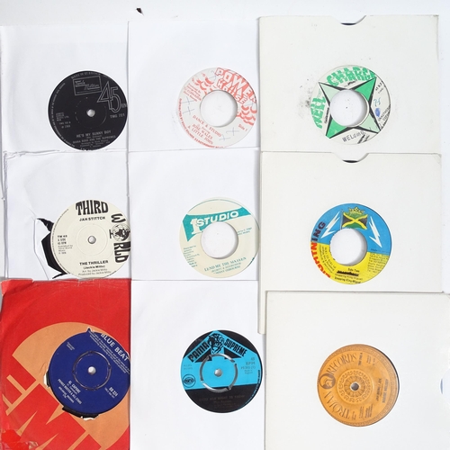 300 - A quantity of Reggae vinyl 45s and singles (boxful)