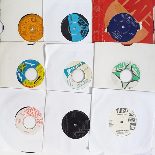 300 - A quantity of Reggae vinyl 45s and singles (boxful)