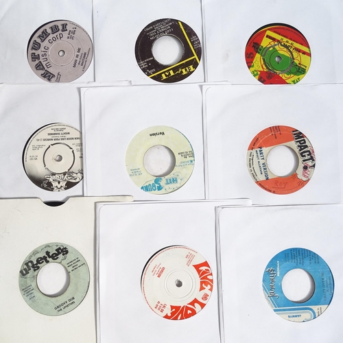 300 - A quantity of Reggae vinyl 45s and singles (boxful)