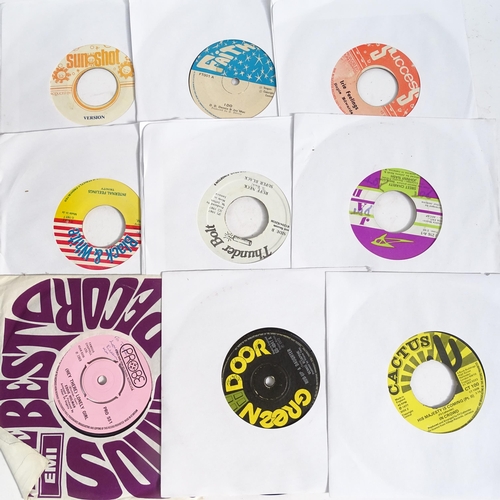 300 - A quantity of Reggae vinyl 45s and singles (boxful)