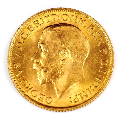 94 - A George V 1915 gold full sovereign coin, 7.9g