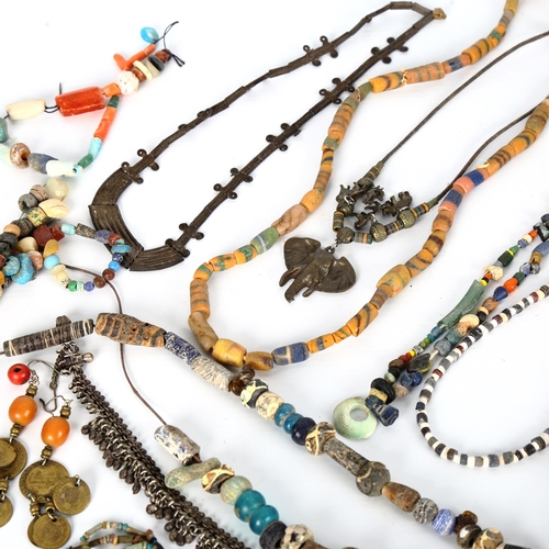 1048 - ANTIQUITIES - a collection of early bead necklaces