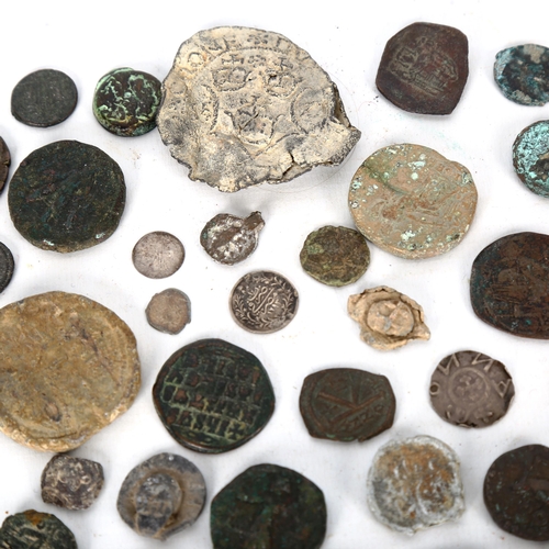 1098 - A collection of early coins, mainly bronze