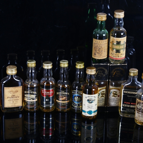 1167 - 25 Single Malt Scotch Whisky miniatures, including Signatory Vintage Ardbeg 1973, and Glen Keith 196... 