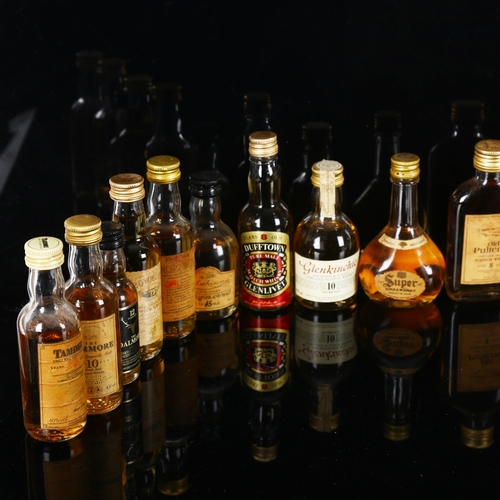 1167 - 25 Single Malt Scotch Whisky miniatures, including Signatory Vintage Ardbeg 1973, and Glen Keith 196... 