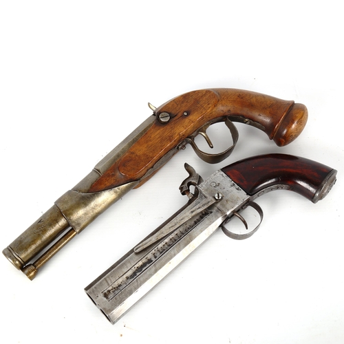 1195 - 2 reproduction percussion pistols