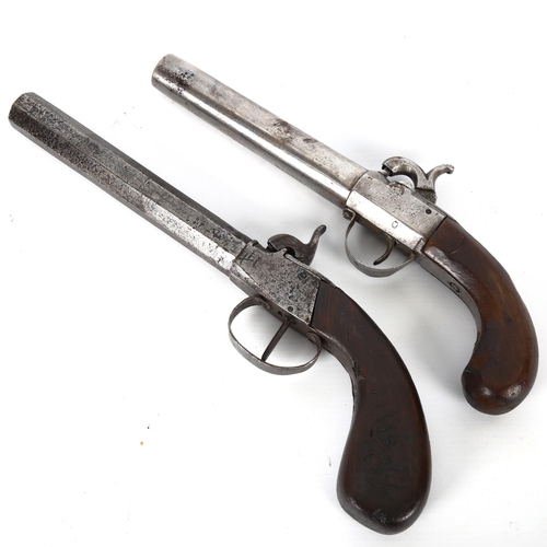 1196 - 2 reproduction percussion pistols