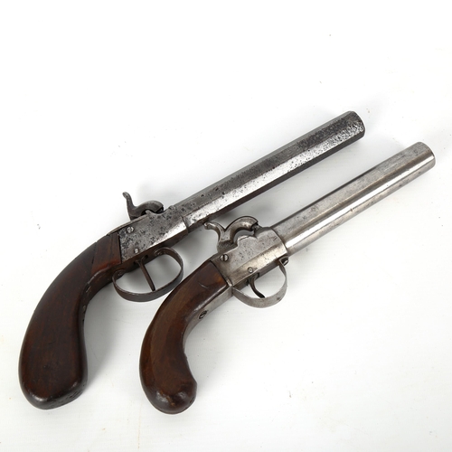 1196 - 2 reproduction percussion pistols