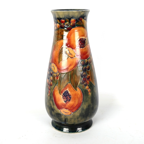 1236 - MOORCROFT POTTERY - Pomegranate pattern vase, height 24cm