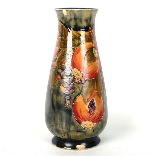 1236 - MOORCROFT POTTERY - Pomegranate pattern vase, height 24cm