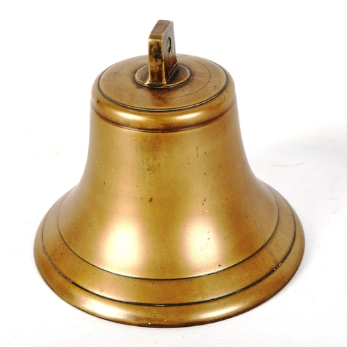 1340 - A bronze War Department bell, inscribed Bethune, height 17cm, diameter 20cm