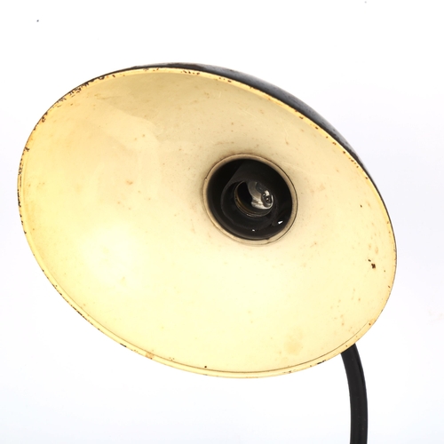 1848 - CHRISTIAN DELL, an original Bauhaus Kaiser Idell 6556 desk lamp, with maker's mark, height 47cm