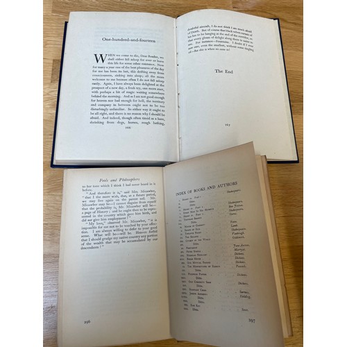 1155 - J B Priestley, 2 books, Fools And Philosophers First Edition 1925, and Delight First Edition 1949, b... 