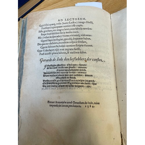 1156 - Paruus Mundus, Sumptibus Ioannis Keerbergii, published 1592, velum-bound