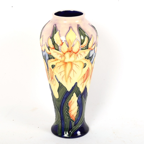 173 - A Moorcroft Windrush pattern vase, circa 2000, height 20.5cm